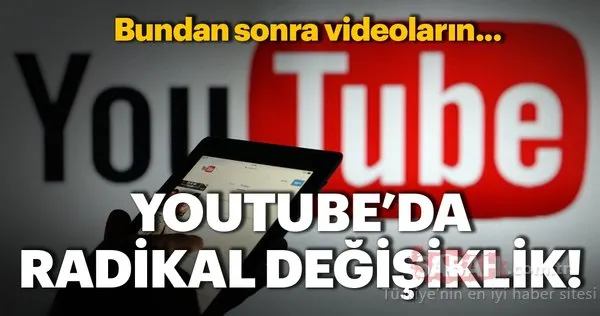 YouTube'da flaş değişiklik! Youtube'da beğen ve beğenmedim butonları artık...
