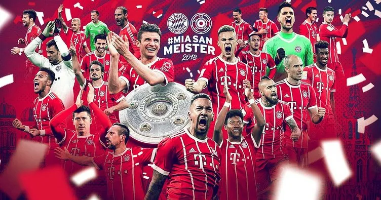 Bayern Münih, Almanya’da rakipsiz