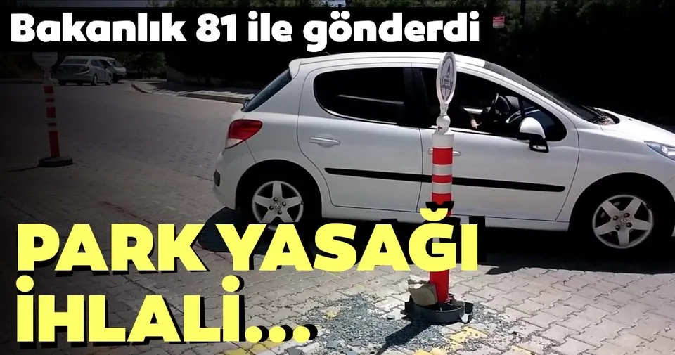 park yasagi kurali ihlali