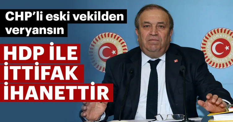 HDP’yle ittifak ihanettir
