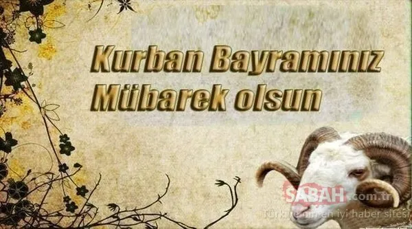 Resimli bayram mesajları burada: 2019 resimli Kurban Bayramı kutlama mesajları ve sözleri!