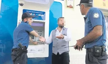 Kira parasını yutan ATM’yi parçaladı