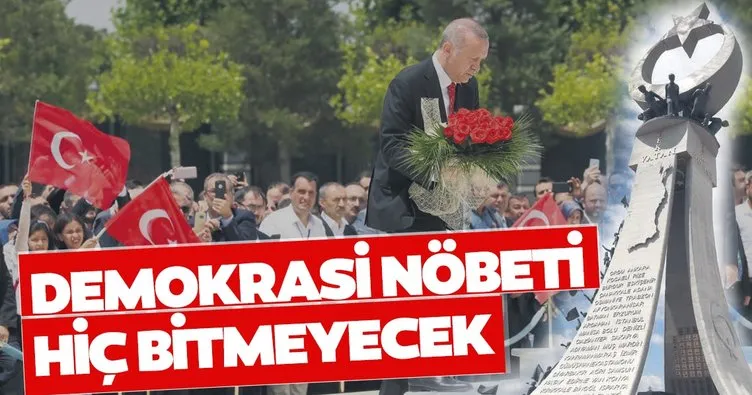 Demokrasi nöbeti hiç bitmeyecek