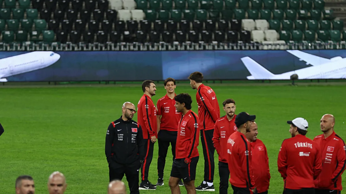 A Milli Futbol Takımı, Fransa Maçı Hazırlıklarını Tamamladı