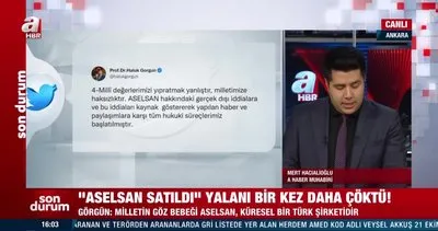 SON DAKİKA: ’Aselsan Katar’a satıldı’ yalanı bir kez daha çöktü! Aselsan küresel bir Türk şirketidir