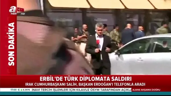 Irak Cumhurbaşkanı Salih, Başkan Erdoğan'ı telefonla aradı