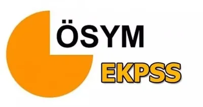 EKPSS ne zaman yapılacak? ÖSYM tarihi duyurdu! 2026 EKPSS başvuruları ne zaman alınacak?