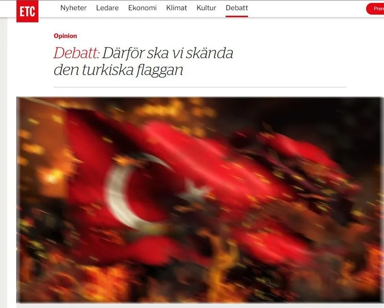 İsveç’te kriz çıkaracak plan! ’Türk bayrağını yakacağız’
