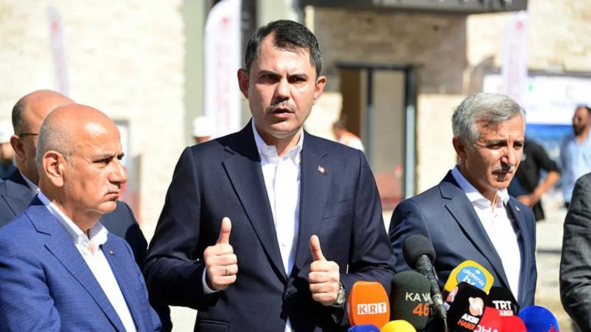 Çevre, Şehircilik ve İklim Değişikliği Bakanı Kurum, Kahramanmaraş’ta konuştu Çevre, Şehircilik ve İklim Değişikliği Bakanı Kurum, Kahramanmaraş’ta konuştu