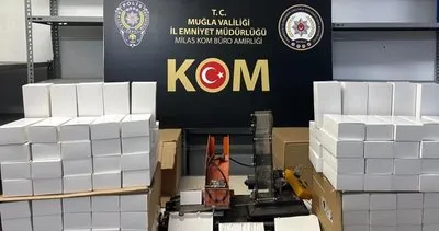 Muğla’da tütün kaçakçılarına darbe! 11 şüpheliye adli işlem #mugla