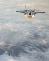 ABD’de savaş uçağı yere çakıldı!