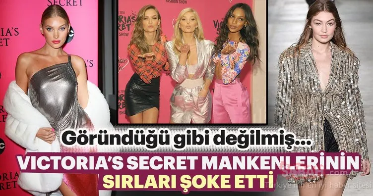 Victoria’s Secret meleklerinin sırları şoke etti!
