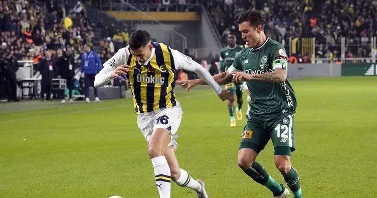 Son dakika haberi: Fenerbahçe, Konyaspor’a gol oldu yağdı! Kanarya evinde çok rahat kazandı…