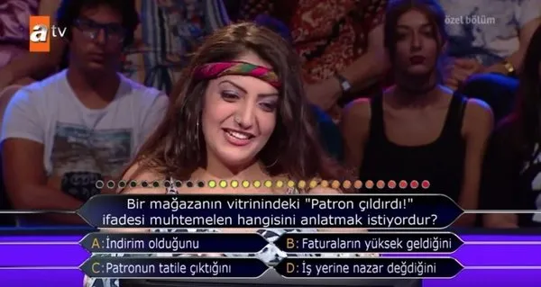 Kim Milyoner Olmak İster 717. bölüm soru ve cevapları