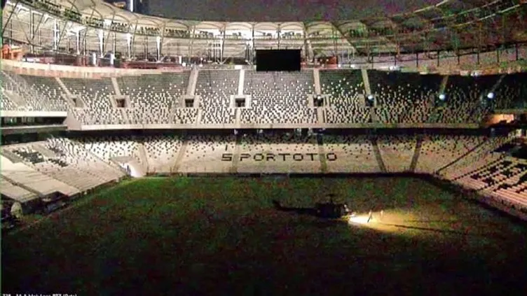 Vodafone Arena’ya hain darbeci zararı