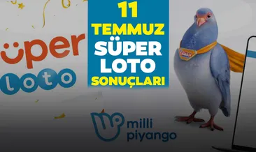 Süper Loto sonuçları son dakika belli oldu! Milli Piyango Online ile 11 Temmuz Süper Loto çekiliş sonuçları - MPİ bilet sorgulama