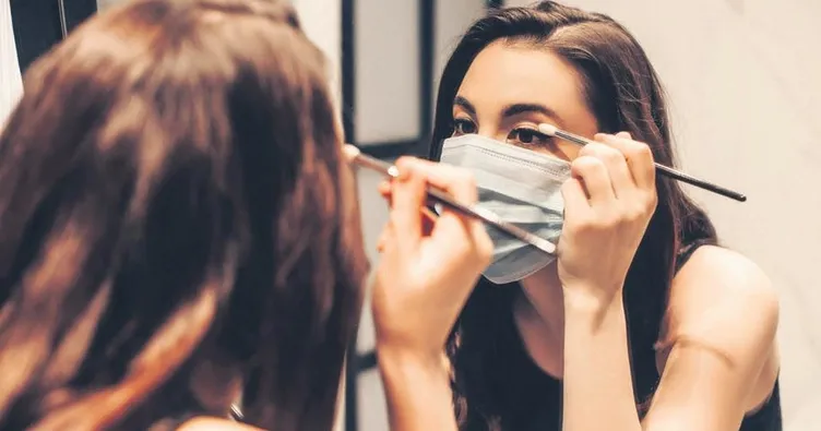 Maskenin altına yoğun makyaj yapmayın