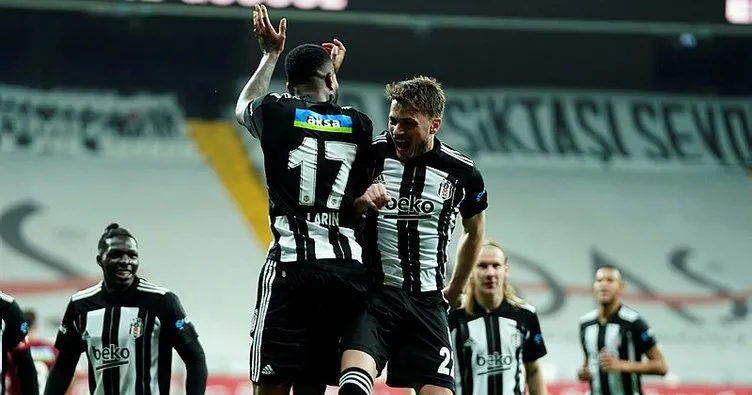 Son dakika: Vodafone Park'ta flaş skor! Beşiktaş Hatayspor karşısında ilk yarıda 5 gol buldu
