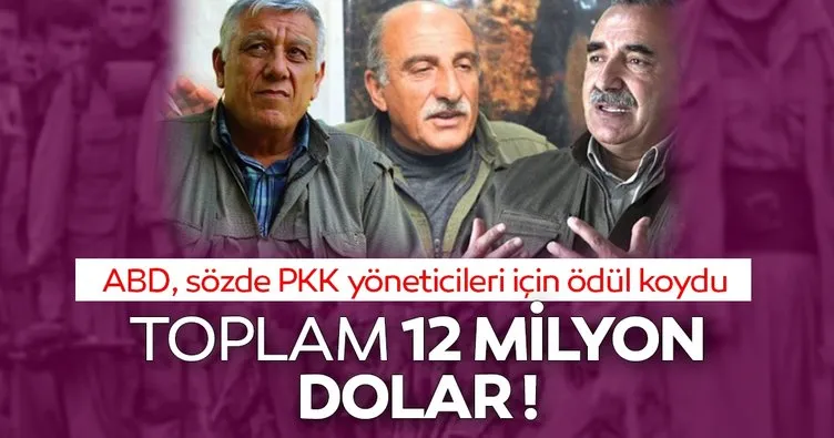 Son dakika: ABD Murat Karayılan'ın başına 5 milyon dolar ödül koydu