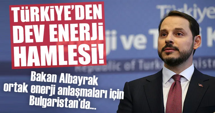 Bakan Berat Albayrak Bulgaristan’da