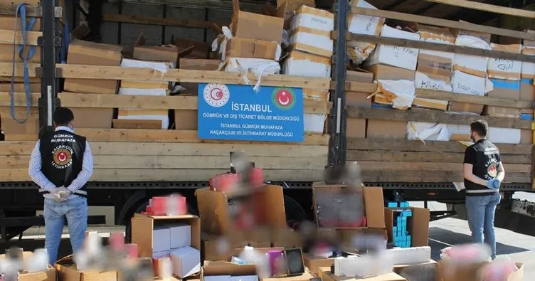 İstanbul’da 10 milyon lira değerinde kaçak parfüm ele geçirildi