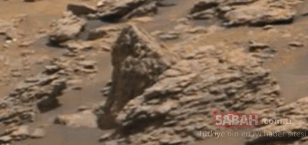 NASA Mars’tan gelen tüyler ürpertici kareyi açıklayamıyor! Mars’taki kayanın üstünde bulunan...