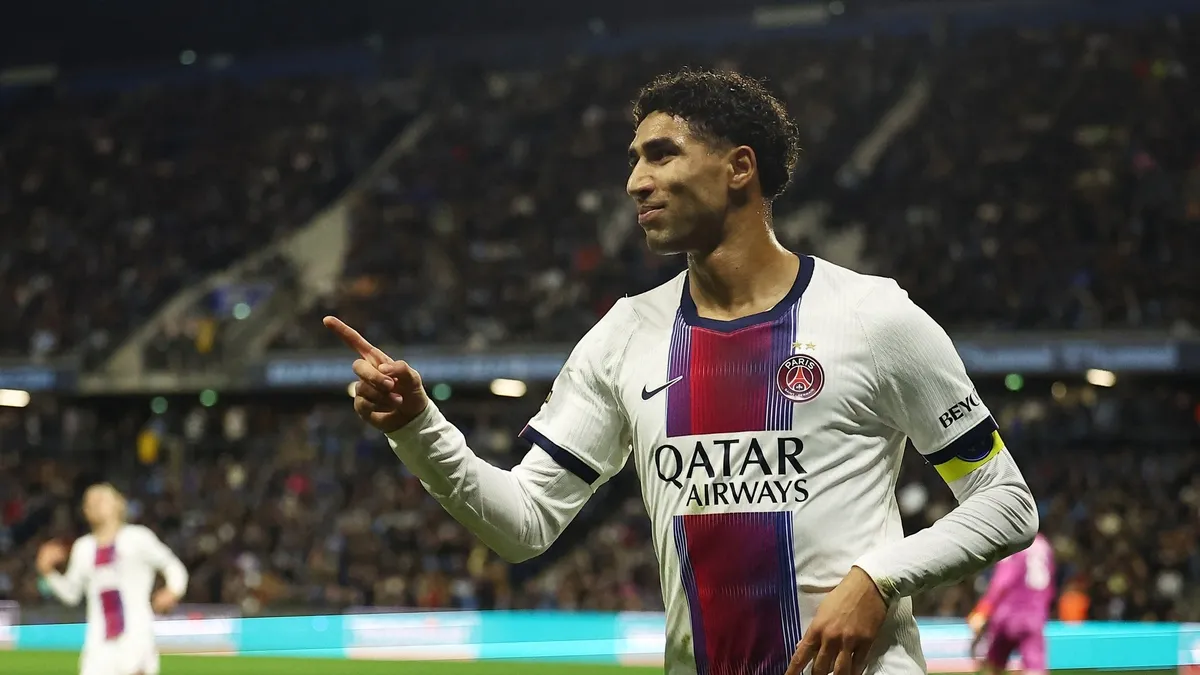 Achraf Hakimi’nin 3 gol ve 2 asisti geceye damga vurdu!