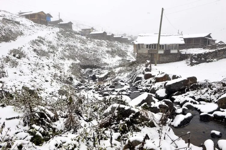 Ardahan’da şiddetli kar yağışı