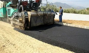 Manisa Alaşehir Belediyesi sıcak asfalt sezonunu açtı