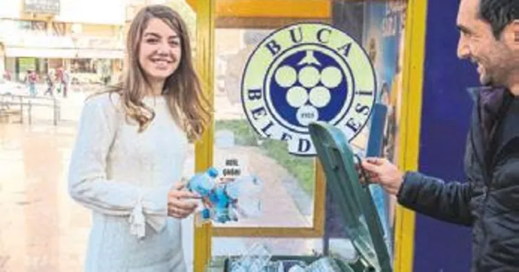 Pet siseyi getir bez çantayı al