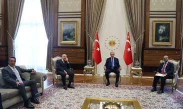 Başkan Erdoğan Rahmi Koç ve Ali Koç’u kabul etti