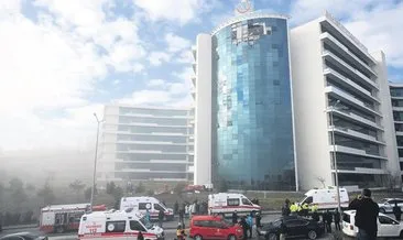 Ambulans helikopter düştü