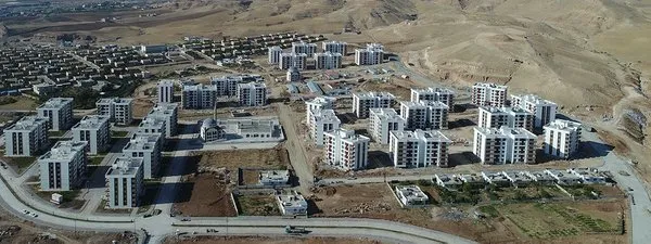 Havadan görüntülerle yeni Şırnak