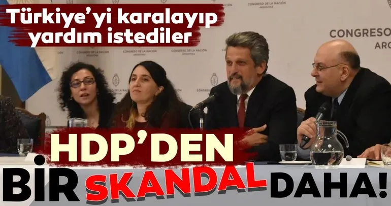 HDP’li vekiller Latin Amerika’da Türkiye’yi karalamaya devam ediyor