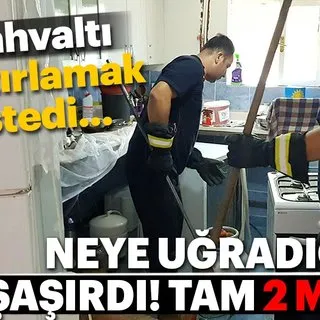 Son Dakika Haber: Kahvaltı hazırlarken evini yılanlar bastı!