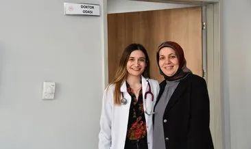 Anne - kız hayallerine birlikte yürüdüler! Hemşire anne ve doktor kızı aynı hastanede #gumushane