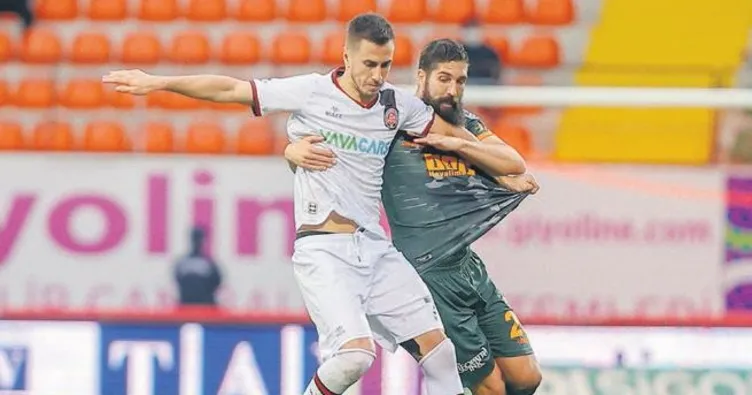 Alanya ile gümrük 1’er puana razı