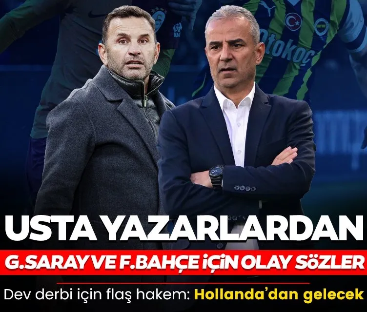 Galatasaray - Fenerbahçe derbisi için flaş hakem! Hollanda’dan geliyor