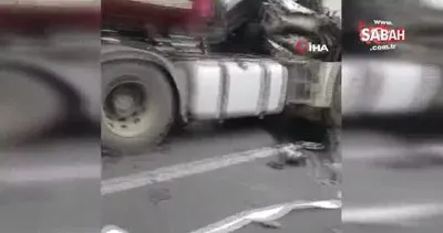 Son Dakika Haberi: İstanbul Kuzey Marmara Otoyolu’nda TIR kazası: 1 ağır yaralı | Video
