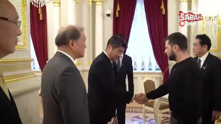 Zelenskiy, Japonya Başbakanı Kishida ile bir araya geldi | Video