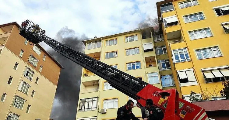 Son dakika | İstanbul Ümraniye’de 10 katlı binada yangın! Kurtarılma anı ortaya çıktı...