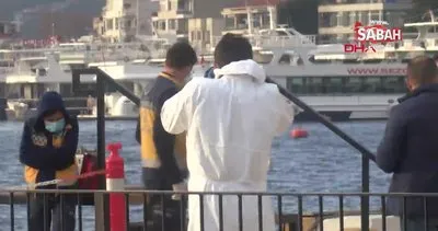 İstanbul Beşiktaş’ta çantasına taş doldurup denize atlayan şahsın cansız bedenine ulaşıldı | Video