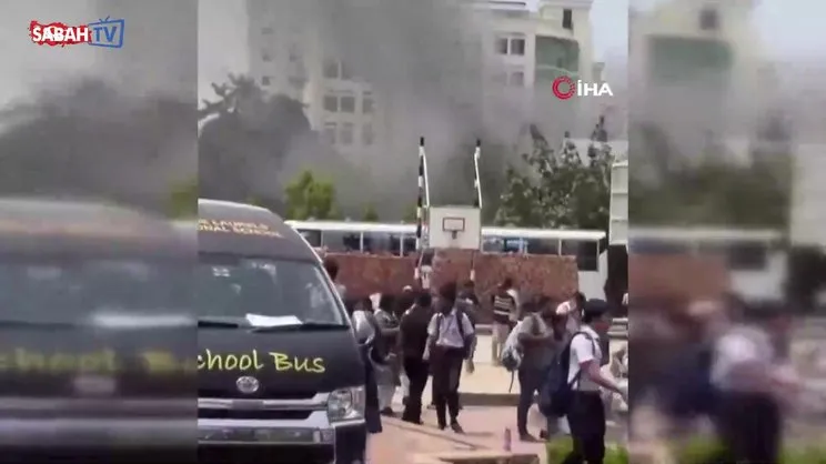 Bangladeş’te hava kuvvetlerine ait eğitim uçağı, okul yerleşkesine düştü: 1 ölü | Video