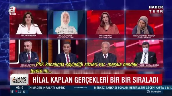 Habertürk'ten Sabah Gazetesi Yazarı Hilal Kaplan'a skandal sansür! FETÖ, PKK bağlantılarını tek tek sayınca çaresiz kaldılar | Video