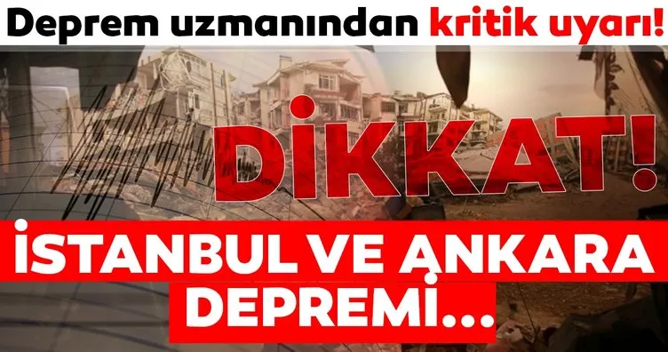 Uzmanlardan kritik deprem uyarısı! Çankırı depreminin ardından İstanbul ve Ankara depremi...