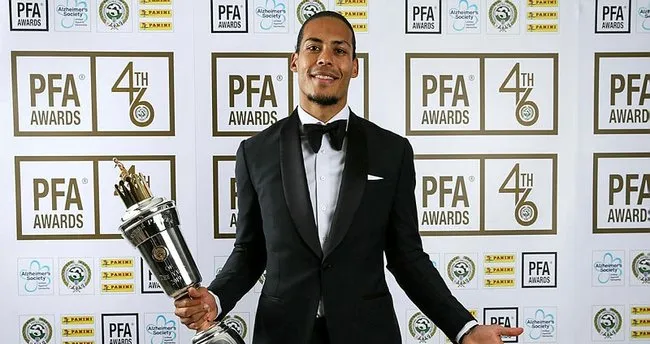 ingiltere de yilin futbolcusu van dijk son dakika spor haberleri