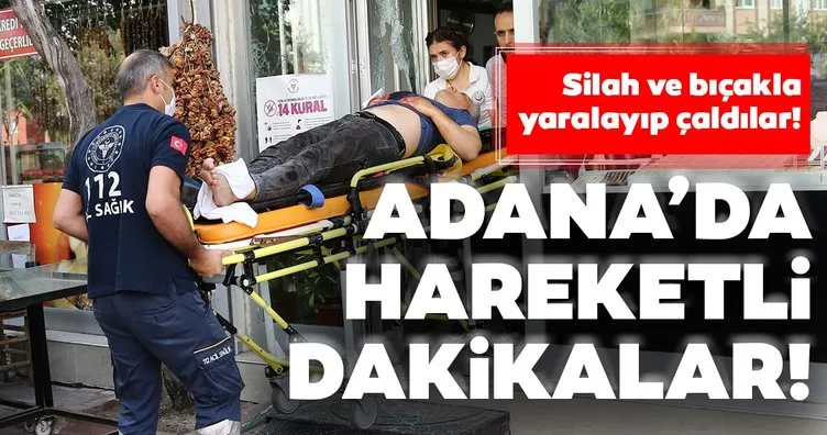 Yer: Adana! Kuyumcuyu yaralayıp altınlarla kaçtılar!