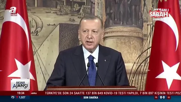 Son dakika: Başkan Erdoğan'dan önemli açıklamalar! 'Irkçı muameleleri büyükelçilik ve başkonsolosluklarımıza bildirin' | Video