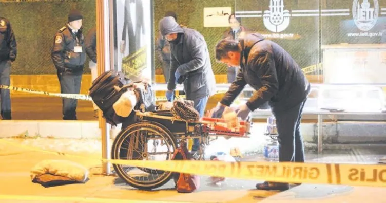 Sokakta engelli cinayeti