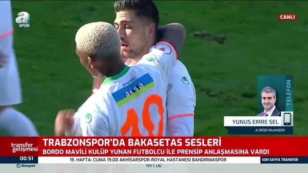 Son dakika transfer haberi: Trabzonspor Bakasetas'la prensip anlaşmasına vardı!